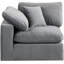 Chaise d'appoint en velours 40 po-87095230