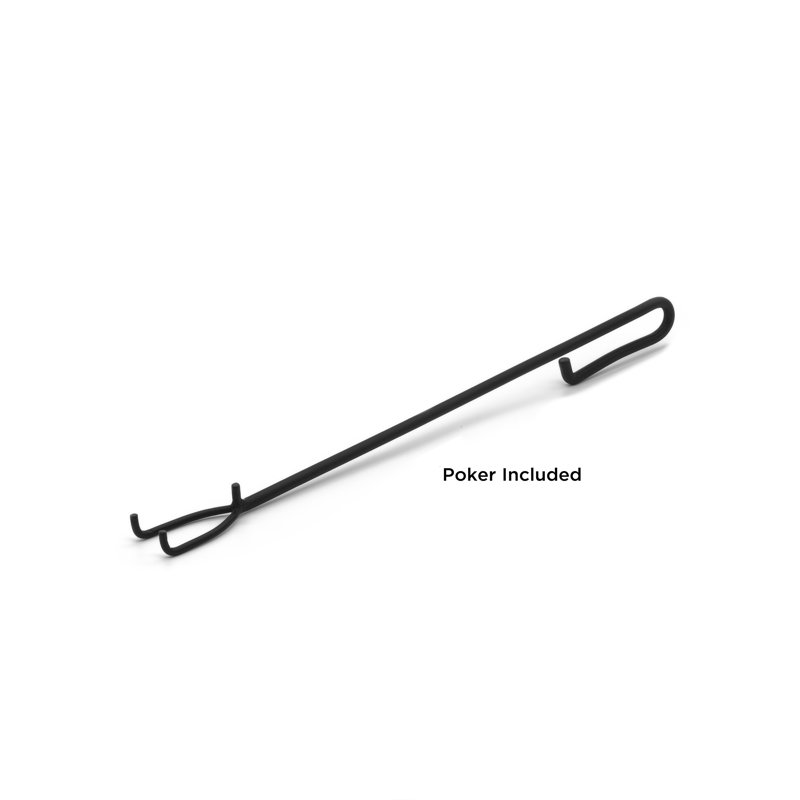 Foyer à bois Cook King Viking, H 14,25 po x l 31,5 po x P 31,5 po