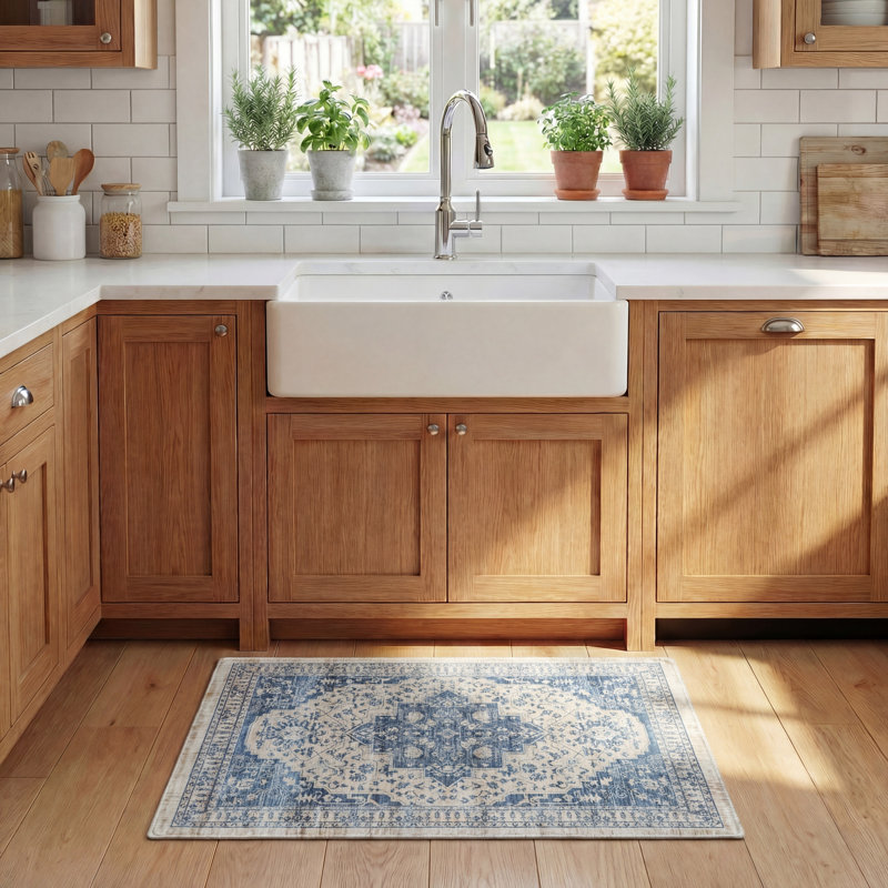 Kitchen Mat 116 Performance Oriental Non-Slip Mat, 1'-6" X 2'-0" Rectangle