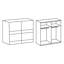 Galahad 2 Door Manufactured Wood Wardrobe-49891671-49891672