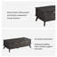 Table basse Cabral à 4 pieds avec rangement, salon-497222996