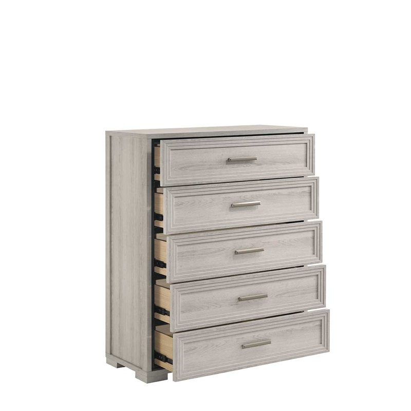 Commode 2041 Highland en blanc, Blanc