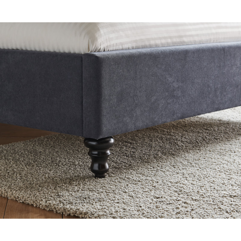 Fairfield Upholstered Bed, Dark Grey, Single (3')