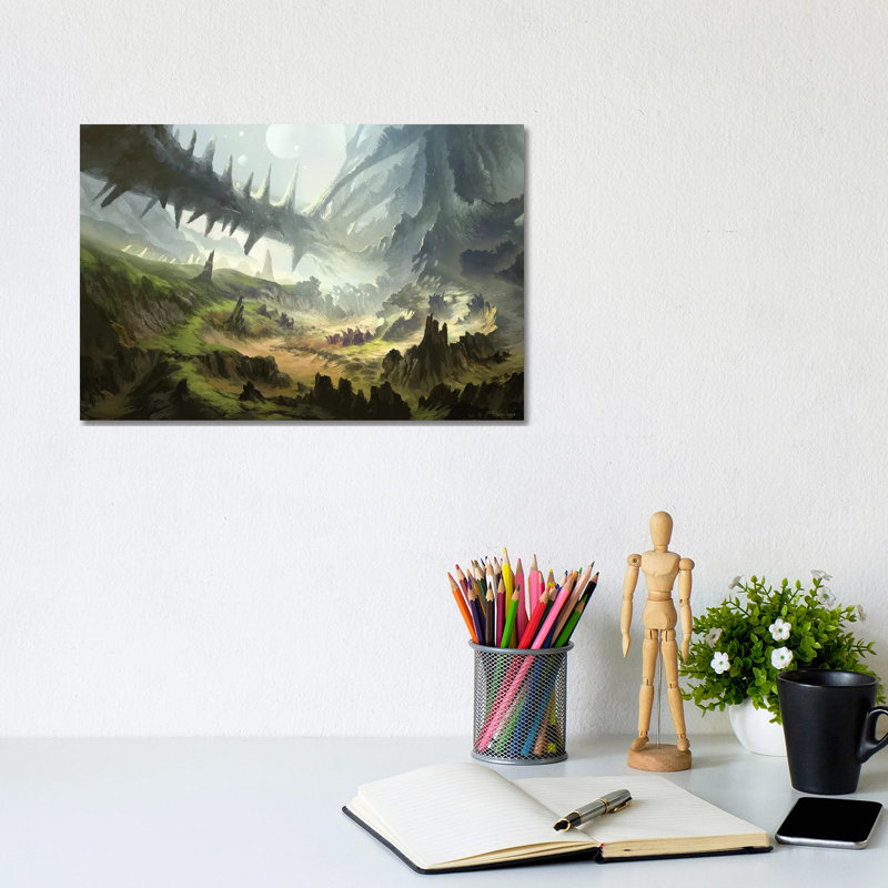 Zuran 1 Piece Wrapped Canvas Wall Art, 20.32cm H x 30.48cm W x 1.905cm D