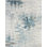 Abstract Area Rug in Gray