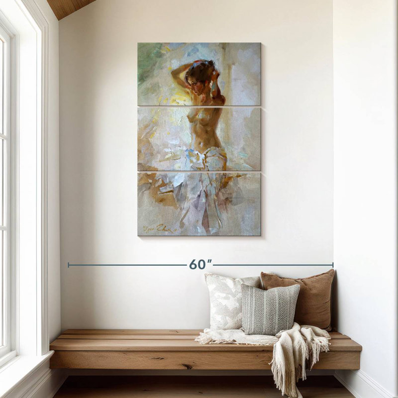 Leisha Model By The Window, 45" H x 28" W