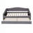 Teddy Fleece Upholstered Daybed with Light-2037797774-2037797772