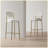 Upholstered Velvet Barstools(Set of 2)-1553455349