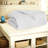 Oversized Bedding Sets, Temp-regulating Microfiber Comforter, King/cal King, Modern White