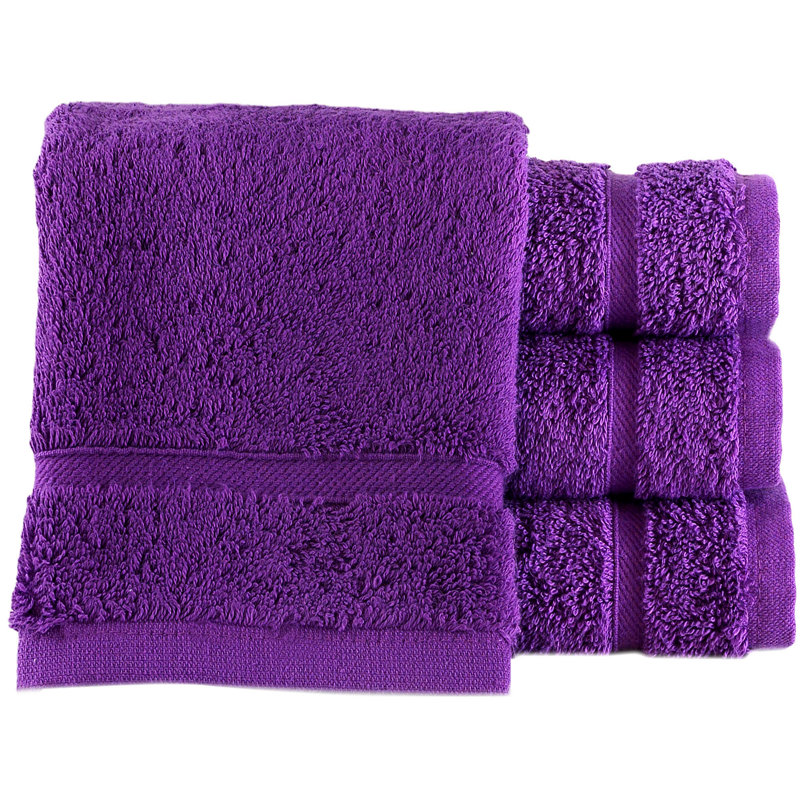 Maldonado 4 - Piece Cotton Guest Room Case Pack, Purple