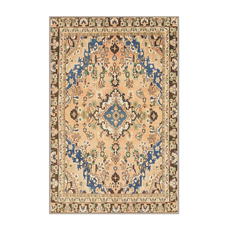 Abstract Indoor Rug, Rectangle 7' x 9'