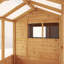 Mercia 14 X 6 Woodsman Apex Greenhouse/Shed Combi (Glass)-119119727