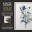 Indigo Wild Roses II, reproduction encadrée - bois massif-112364815-112364816