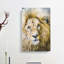 The Face Of A Lion - Wrapped Canvas-55358465
