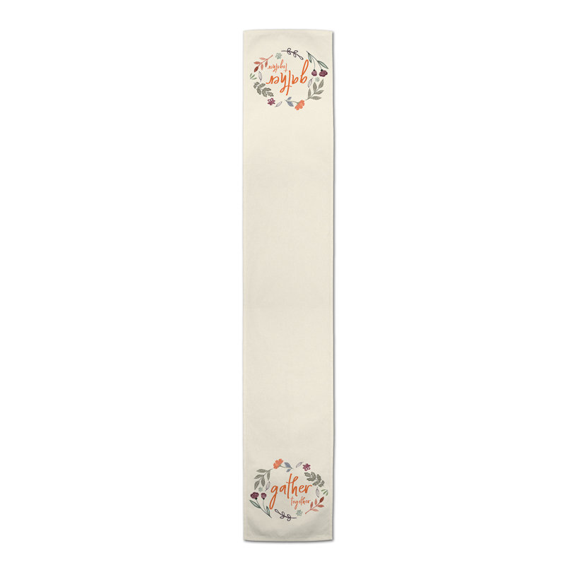 Chemin de table gather Orrville, 90 po x 16 po