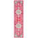 Felty Oriental Fuchsia / Blue Area Rug