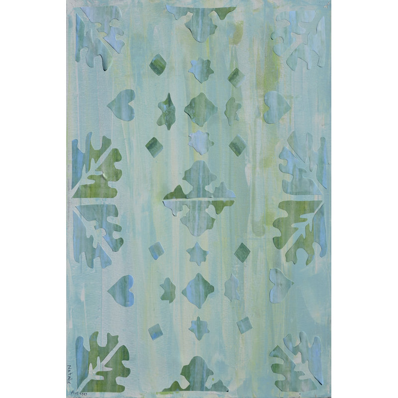 Teal Morocco I by Natalie Avondet - Wrapped Canvas Painting, 122cm H x 81cm W