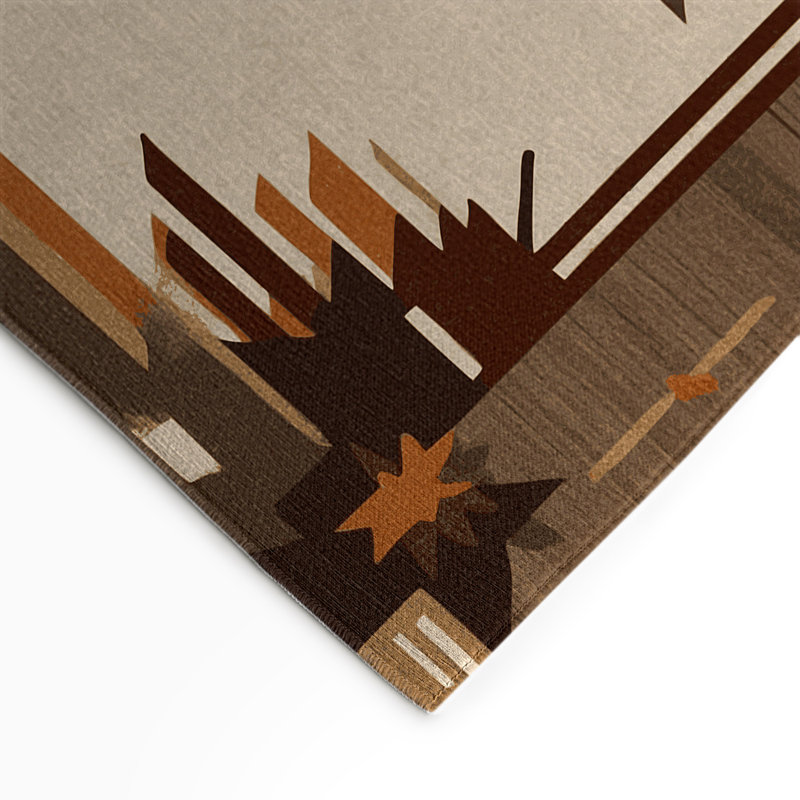 Desert Spirit Indoor And Outdoor Area Rug, Rectangle 1'6" x 2'6"