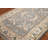 Geometric Gray Oushak Oriental Foyer Rug 2x3