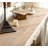 47.24" White Rectangular Solid + Manufactured Wood Console Table