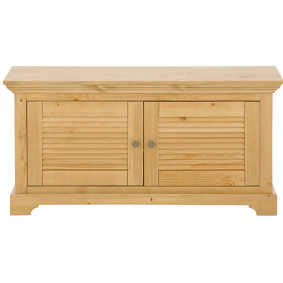 Solid Wood Storage Bench