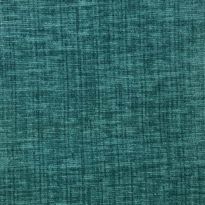 Clarise Fabric | Solid Chenille Fabric | Color Teal