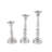 14'' H Metal Tabletop Candlestick