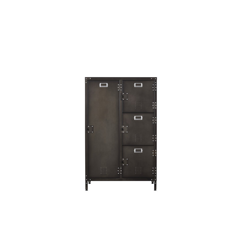 Gitane 29.5'' Wide 4 - Shelf Storage Cabinet