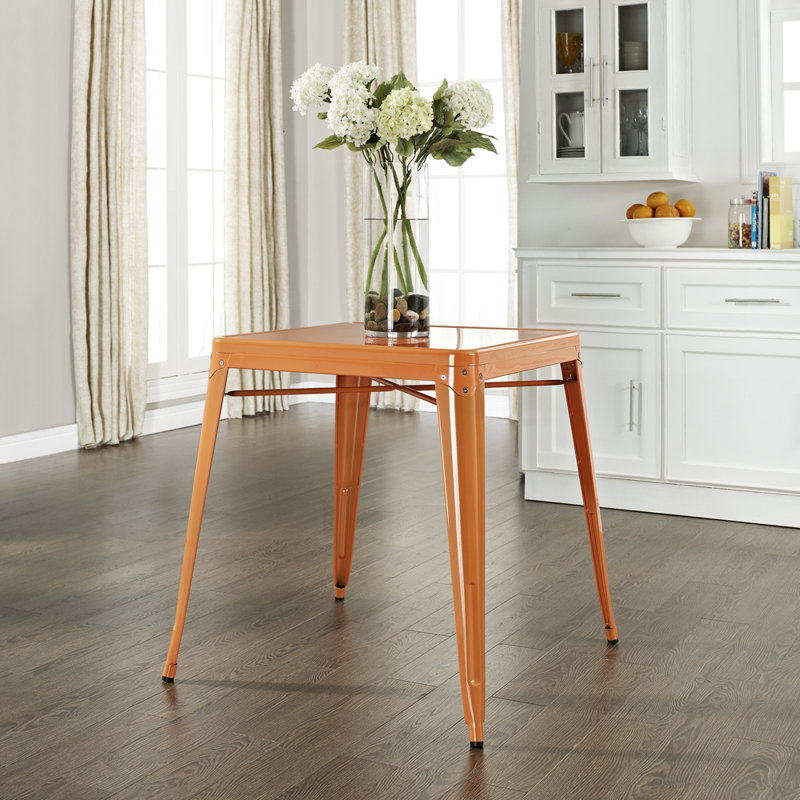 Table de salle à manger Agamveer, Orange