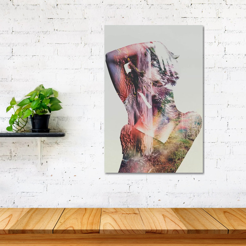 Wilderness Heart I, impression sur verre acrylique, H 24 po x l 16 po x P 0,25 po
