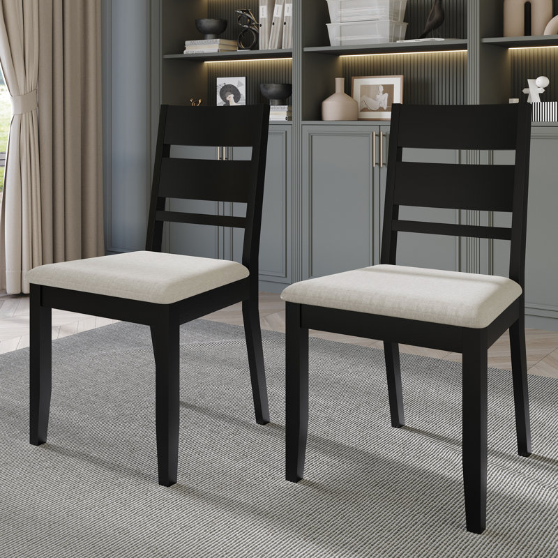 Chaise d'appoint Ocossio, Noir
