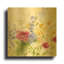 «Spring Meadow I» par Katrina Pete, art mural en métal doré, 24 po x 24 po-133435436
