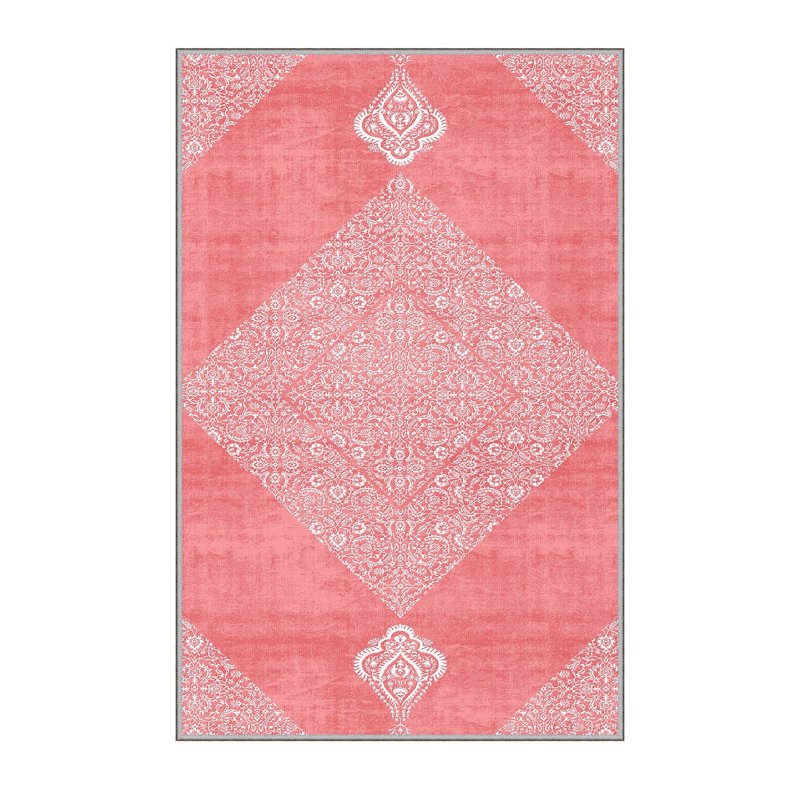 Premium Hall Carpet, 100% Polyester, 39.4 x 59.1 inches | 8 mm Pile Height, 650 g/m² | Antibacterial, Non-Slip PVC Felt Dot Underside, Machine Washable | 3D Digital Print, Durable & Stylish for Home Decor