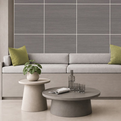 Refinery Semi-Polished 24'' W x 24'' L Porcelain Singular Tile