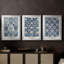 Collection de pièces de la collection Wmx DCVLVI de Wil Morris - Toile tendue avec châssis encadré - 3 pièces-1273556314-1273556326