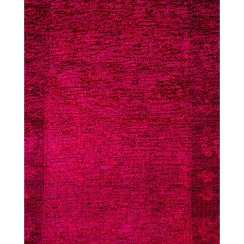 Tapis unique rouge 2 pi 8 po x 15 pi 8 po Zaheim