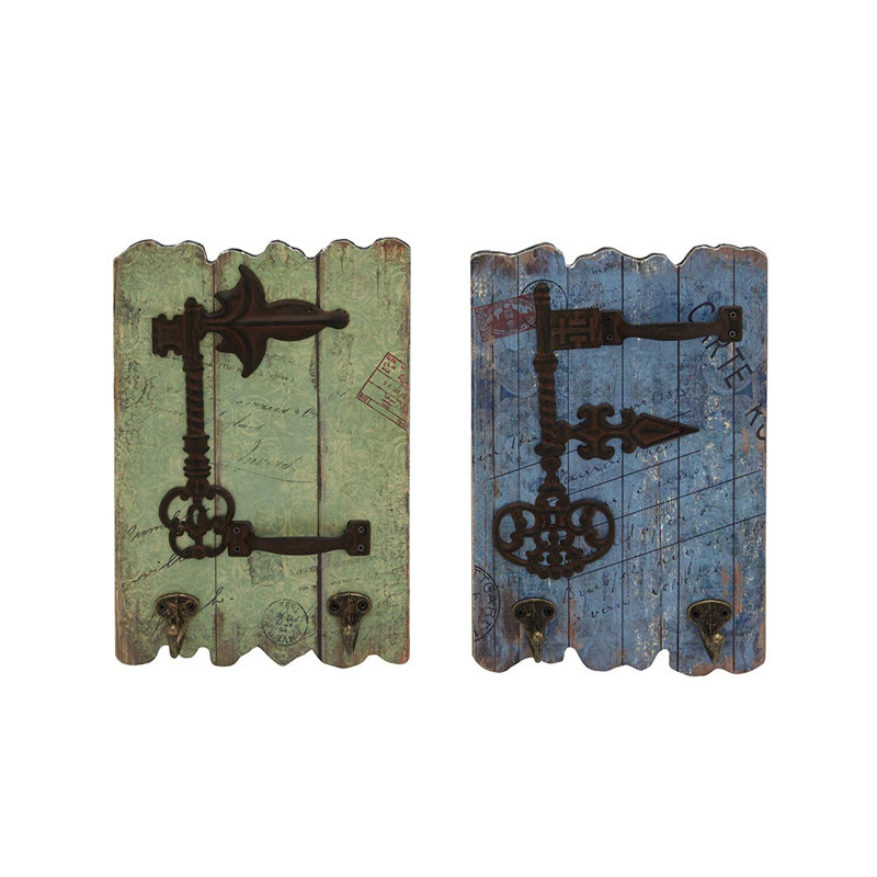 Wall 2 - Hook Wall Mounted Coat Rack