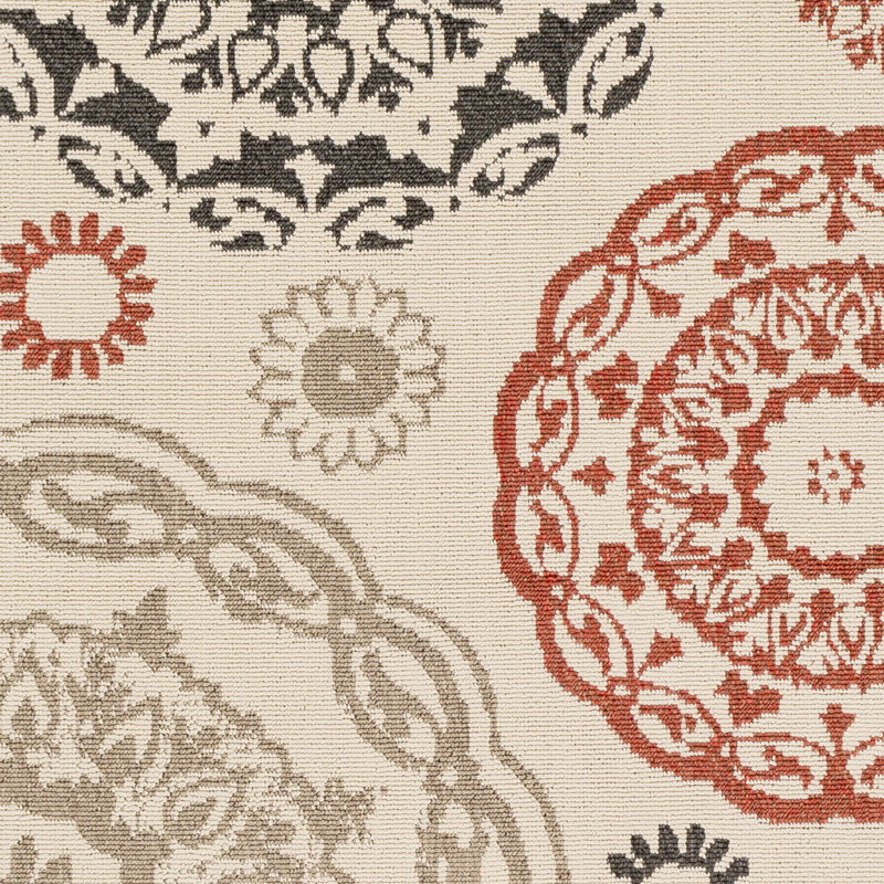 Tapis intérieur/extérieur de la zone Dutcher, Tapis de couloir : 2 pi 5 po x 7 pi 10 po