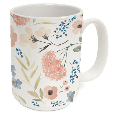 15 oz. Tasse décorative en céramique