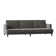 Carol Fabric 90.4'' Reception Sofa