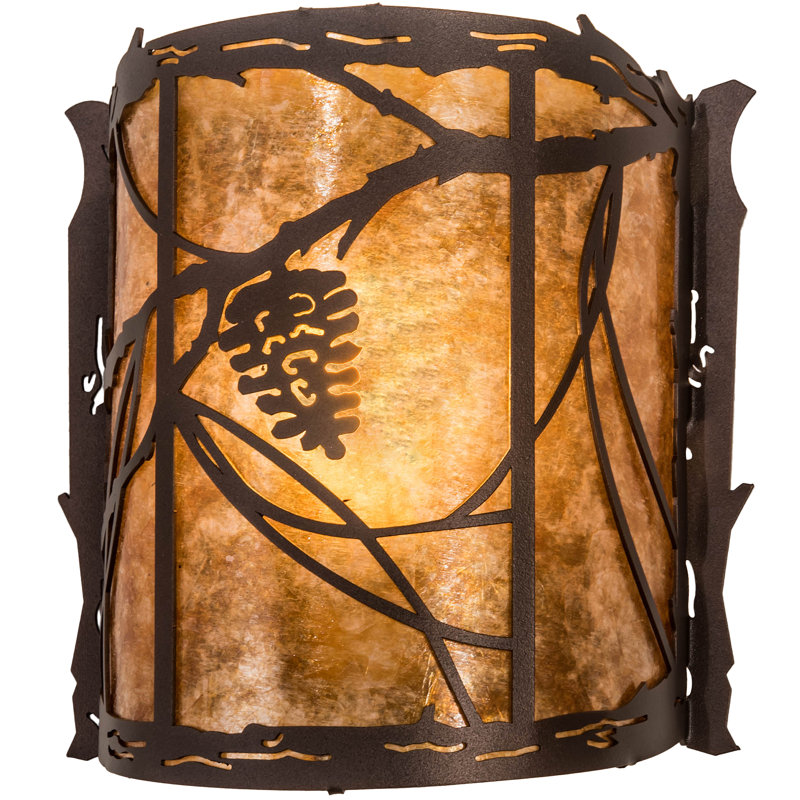 Wilder Steel Flush Mounted Sconce