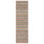 Tapis gris / brun en laine / jute tissé à la main Keyshona-1671081883
