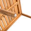 4 chaises de patio en bois d'apparence grise et résistante aux intempéries
