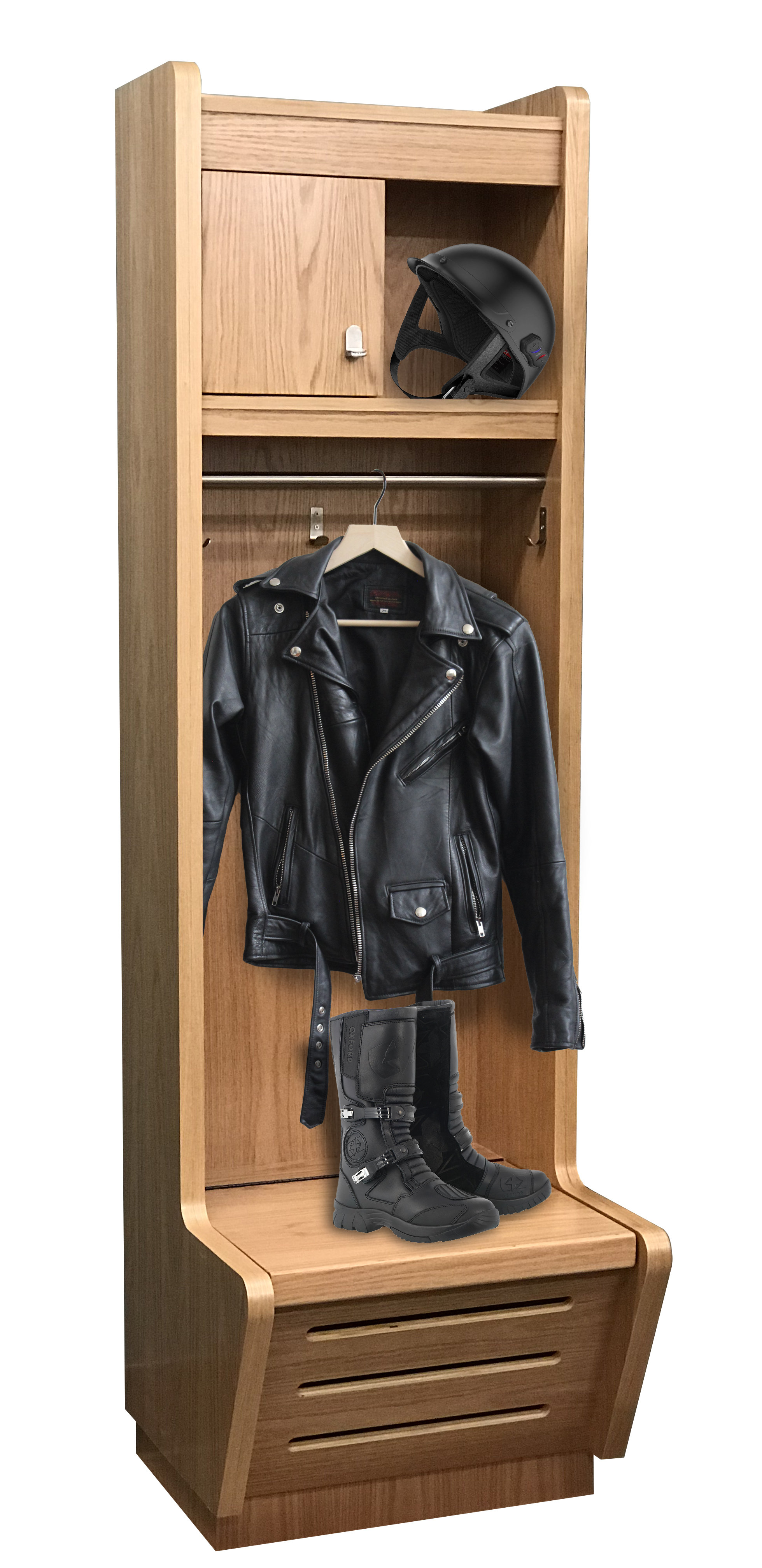 Hatcher Locker Hallowell Wood Hallowell Recruiter Locker | Wayfair
