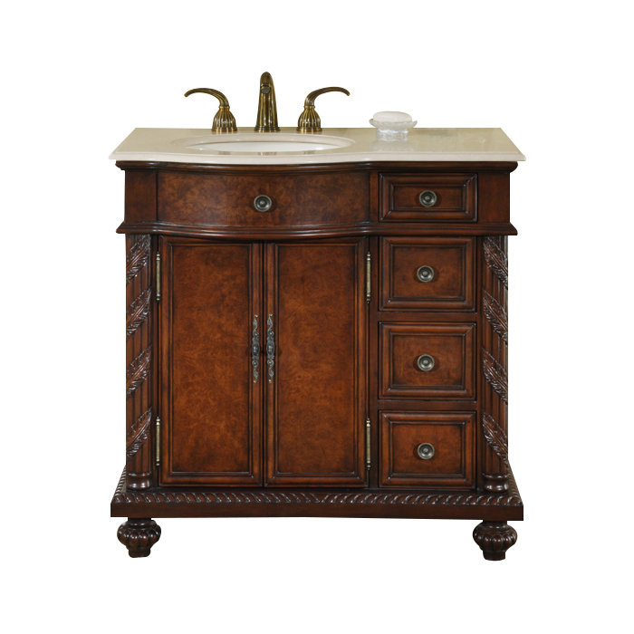 Ensemble de meuble-lavabo simple 36 po Akishia