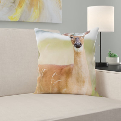 Coussin décoratif de cerf re
