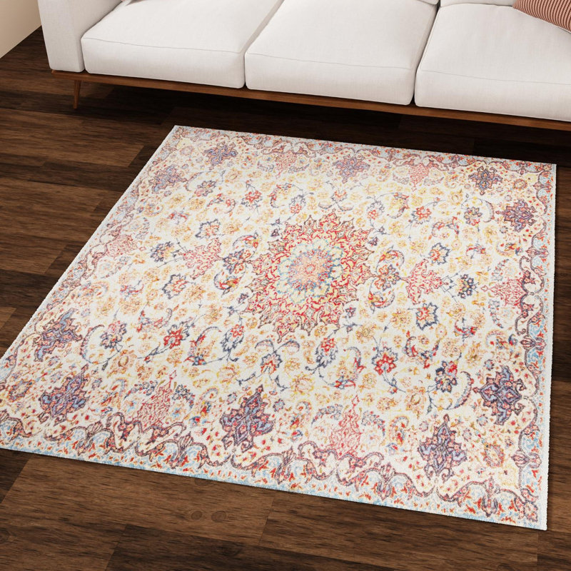 Rugs.com Arina Boutique Rug, Square 5'1"