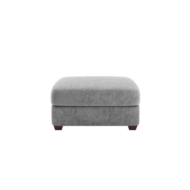 Kaylene Upholstered Ottoman, Pandora Dove