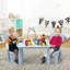 Remington Kids 3 Piece Rectangular Play Or Activity Table and Chair Set-1786039665