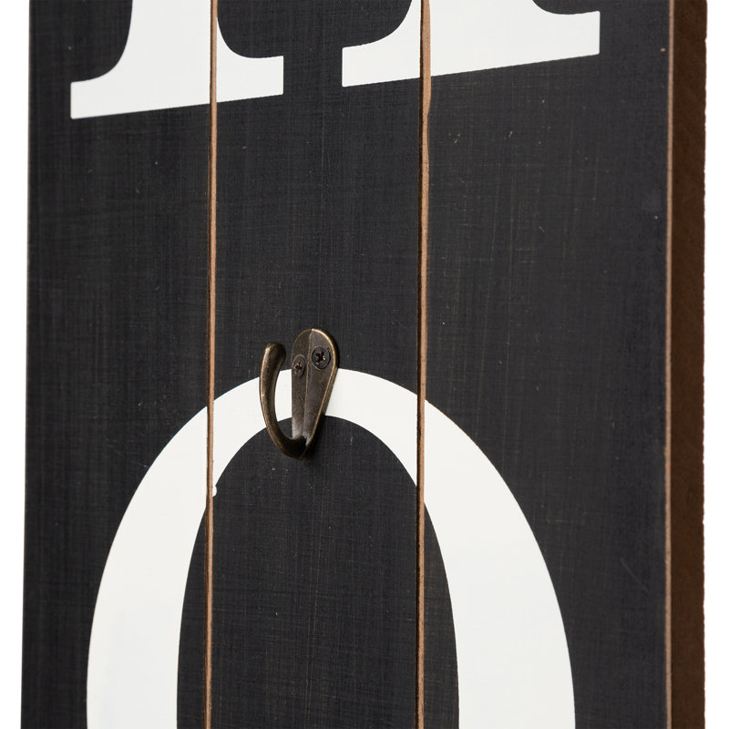 Panneau de véranda floral Felina Home, Noir